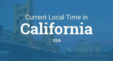 local time california